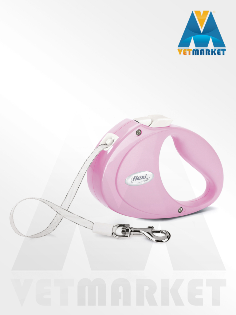 Dog Lead Flexi Puppy 2 m Pink